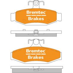 Bremtec Trade Line Brake Pad