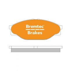 Bremtec Pro-Series Brake Pad