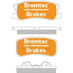 Bremtec Pro-Series Brake Pad