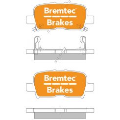 Bremtec Trade Line Brake Pad