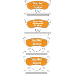 Bremtec Endure 4WD Brake Pads