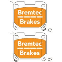 Bremtec Trade Line Brake Pad