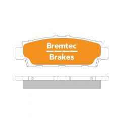 Bremtec Evolve Hybrid-Carbon Brake Pad