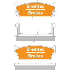 Bremtec Trade Line Brake Pad