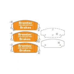 Bremtec Trade Line Brake Pad
