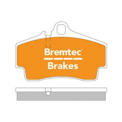 Bremtec Evolve Hybrid-Carbon Brake Pad
