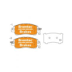 Bremtec Pro-Series Brake Pad