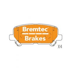 Bremtec Pro-Series Brake Pad