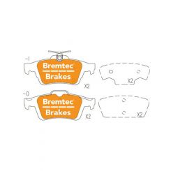 Bremtec Trade Line Brake Pads