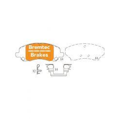 Bremtec Pro-Series Brake Pad