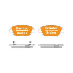 Bremtec Trade Line Brake Pad