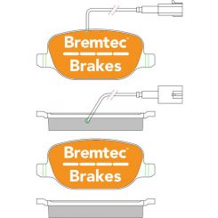 Bremtec Evolve Hybrid-Carbon Brake Pad