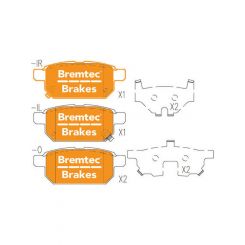 Bremtec Trade Line Brake Pads