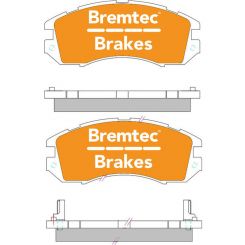 Bremtec Endure 4WD Brake Pad