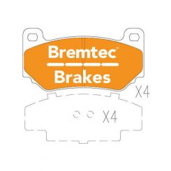 Bremtec Endure 4WD Brake Pad