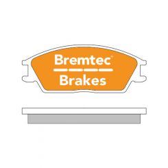 Bremtec Evolve Hybrid-Carbon Brake Pad