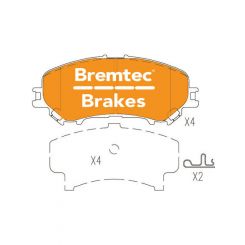 Bremtec Pro-Series Brake Pad