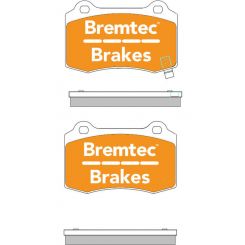 Bremtec Evolve Hybrid-Carbon Brake Pad