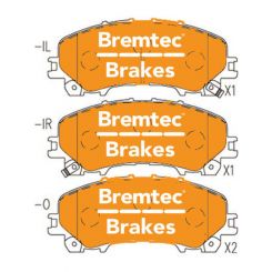 Bremtec Pro-Series Brake Pad