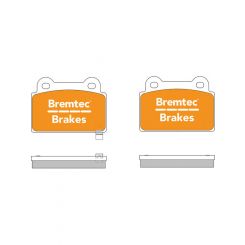Bremtec Evolve Hybrid-Carbon Brake Pad