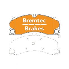Bremtec Evolve Hybrid-Carbon Brake Pad