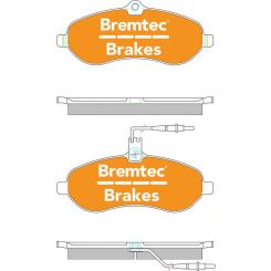 Bremtec Pro-Series Brake Pad