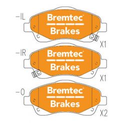Bremtec Trade Line Brake Pad