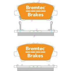 Bremtec Pro-Series Brake Pad