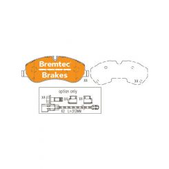 Bremtec Pro-Series Brake Pad