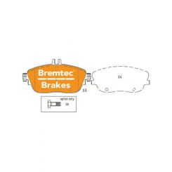 Bremtec Evolve Hybrid-Carbon Brake Pad