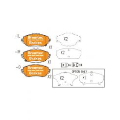 Bremtec Trade Line Brake Pad