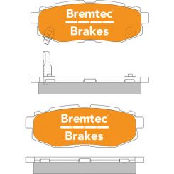 Bremtec Pro-Series Brake Pad