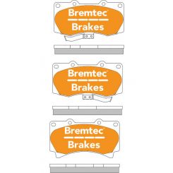 Bremtec Pro-Series Brake Pad