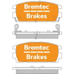 Bremtec Pro-Series Brake Pad