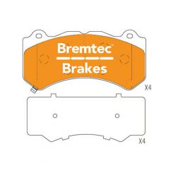 Bremtec Evolve Hybrid-Carbon Brake Pad