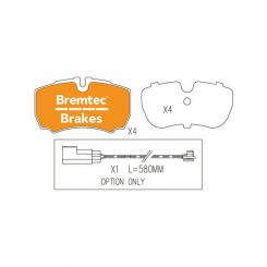 Bremtec Trade Line Brake Pad