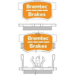 Bremtec Pro-Series Brake Pad