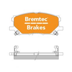 Bremtec Pro-Series Brake Pads