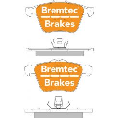Bremtec Pro-Series Brake Pads