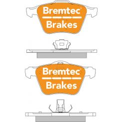 Bremtec Euroline High-Grade Brake Pads