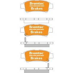 Bremtec Pro-Series Brake Pad