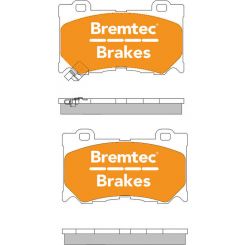 Bremtec Pro-Series Brake Pad