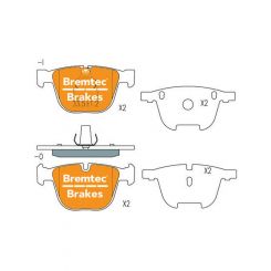 Bremtec Trade Line Brake Pad