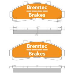Bremtec Endure 4WD Brake Pad