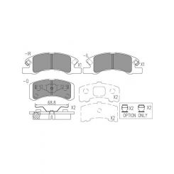 Bremtec Pro-Series Brake Pad