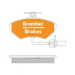 Bremtec Euroline Ceramic Brake Pad