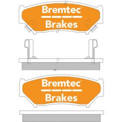 Bremtec Trade Line Brake Pads