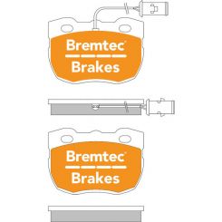 Bremtec Endure 4WD Brake Pad