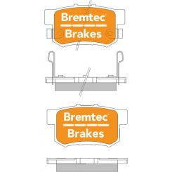 Bremtec Evolve Hybrid-Carbon Brake Pad