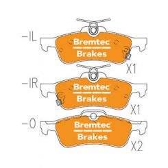 Bremtec Trade Line Brake Pad